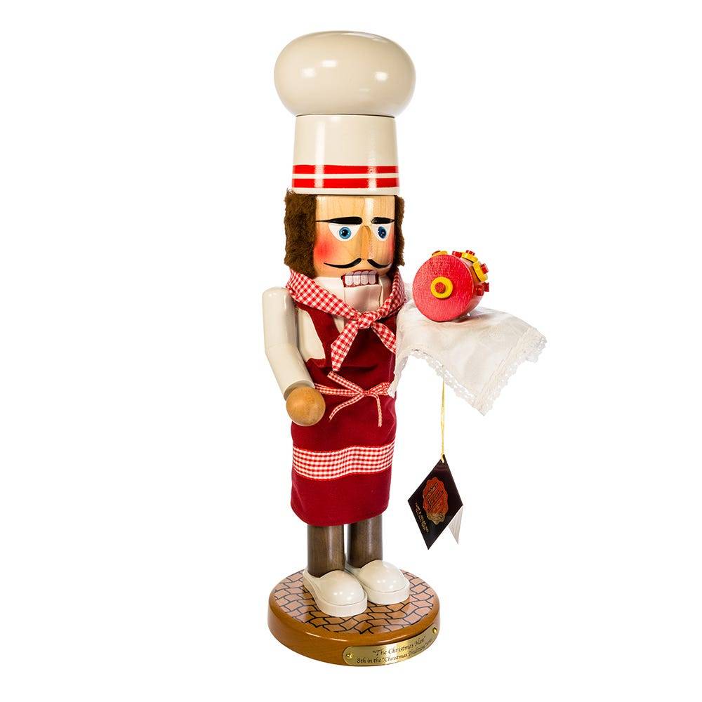 Kurt Adler 19-Inch Steinbach Santa Chef Nutcracker