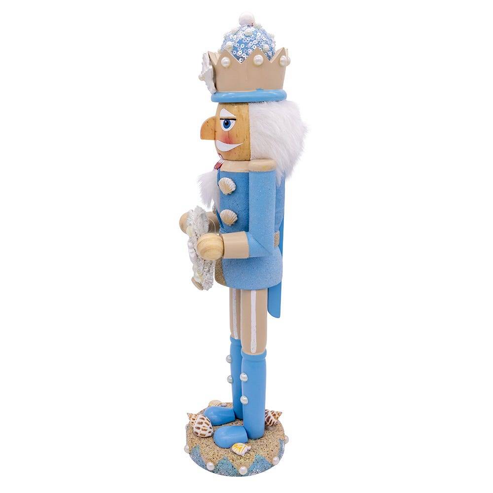 Kurt Adler 15-Inch Wooden Beach Nutcracker