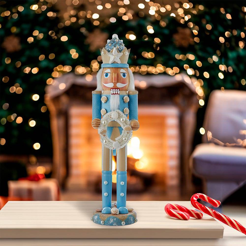 Kurt Adler 15-Inch Wooden Beach Nutcracker