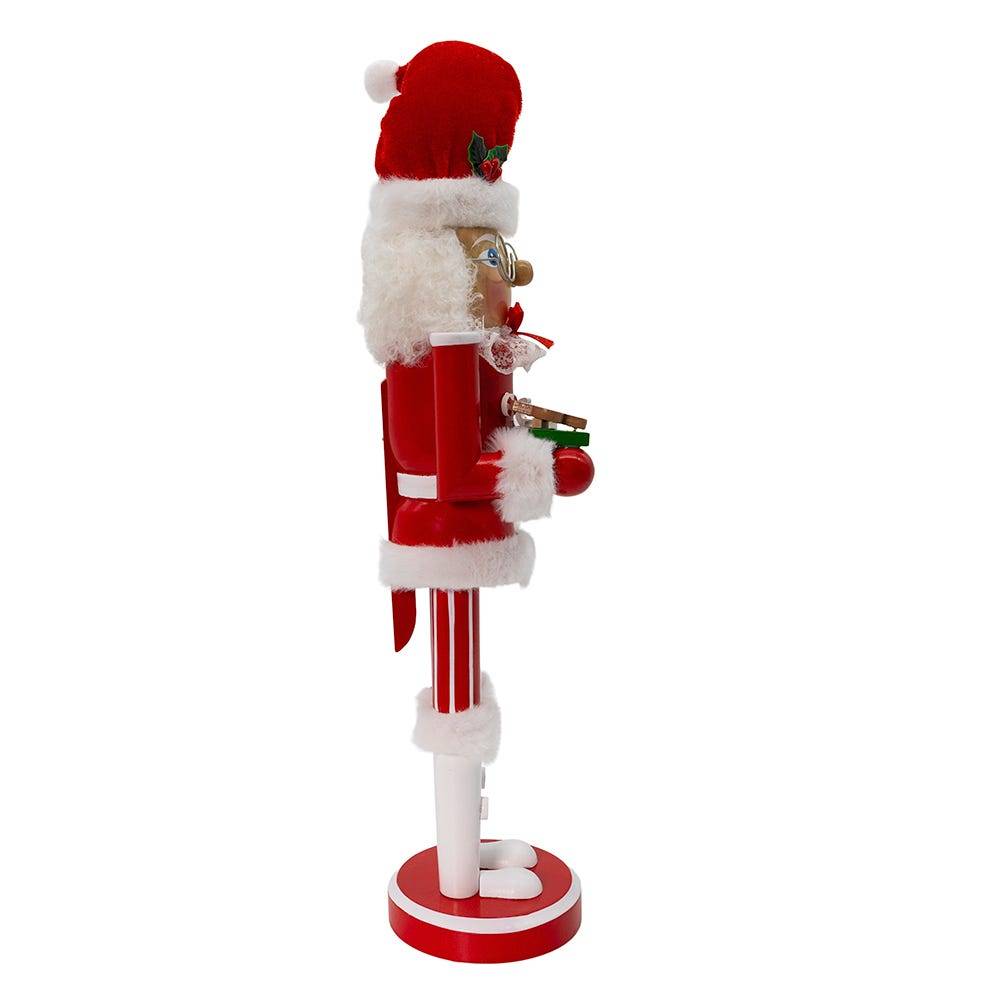 Kurt Adler 15-Inch Wooden Mrs. Claus Nutcracker