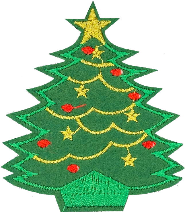 Christmas Tree (Felt) Large) - Patch