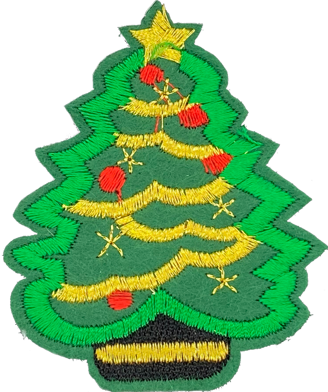 Christmas Tree (Felt) Medium - Patch