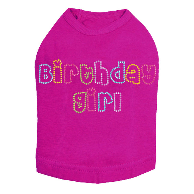 Birthday Girl (Multicolor) - Dog Tank