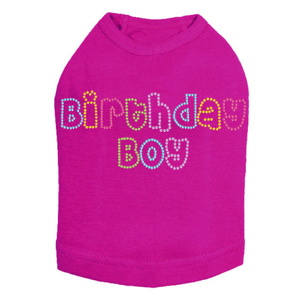 Birthday Boy (Multicolor) - Dog Tank