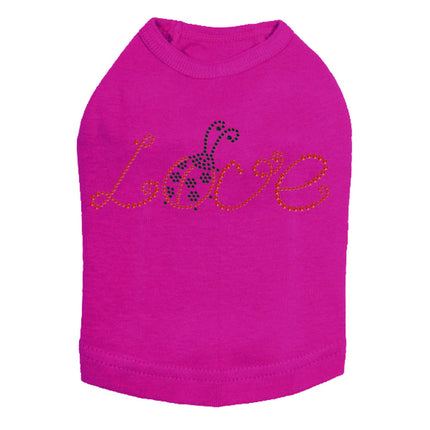 Love Ladybug - Dog Tank