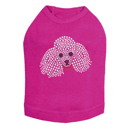 Poodle Face -Dog Tank