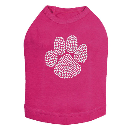 Paw (Rhinestone) - Dog Tank