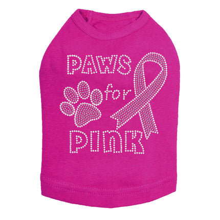 Paws for Pink - Dog Tank