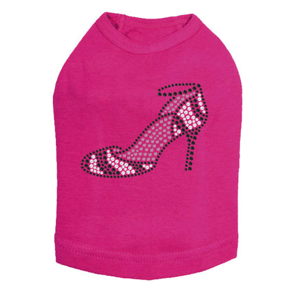 Zebra High Heels - Dog Tank