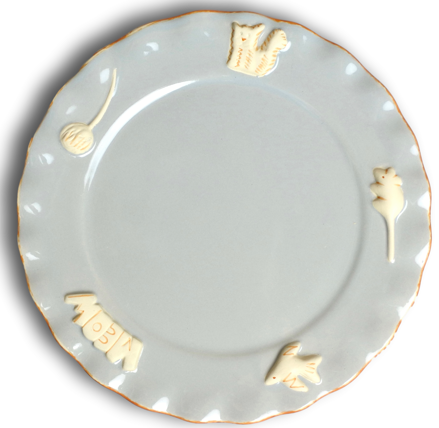 Cat Whisker Plate - French Grey