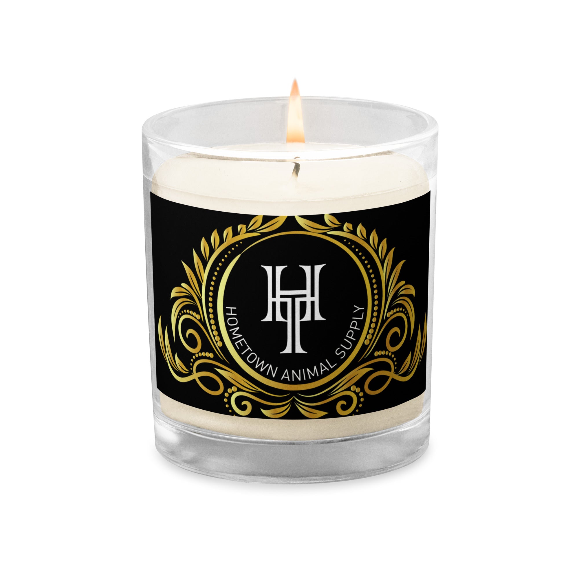 HT Luxury Glass Jar Soy Wax Candle Default Title