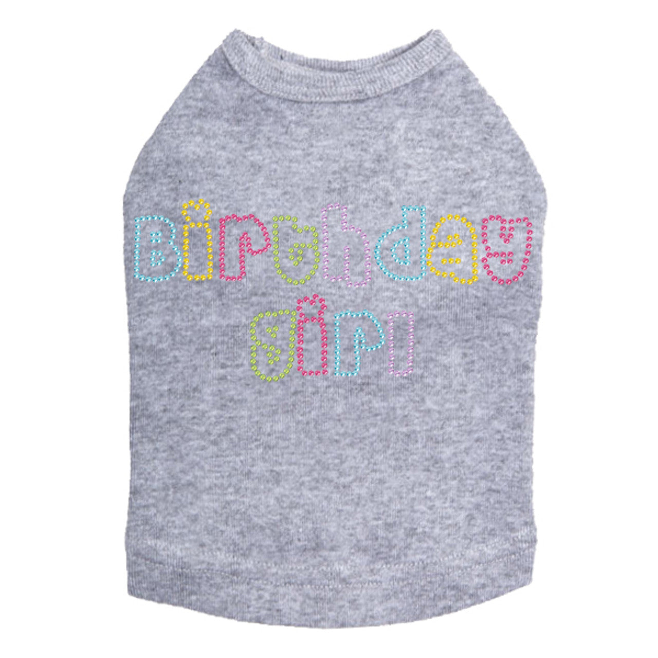 Birthday Girl (Multicolor) - Dog Tank