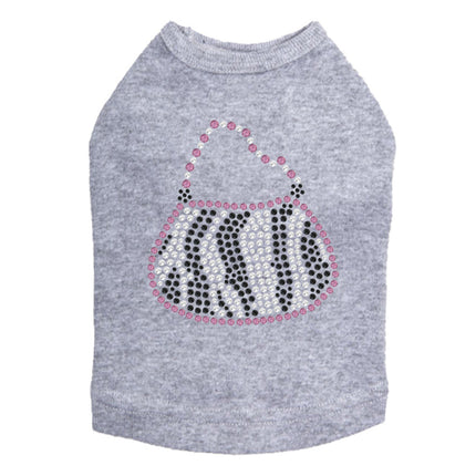 Zebra Handbag - Dog Tank