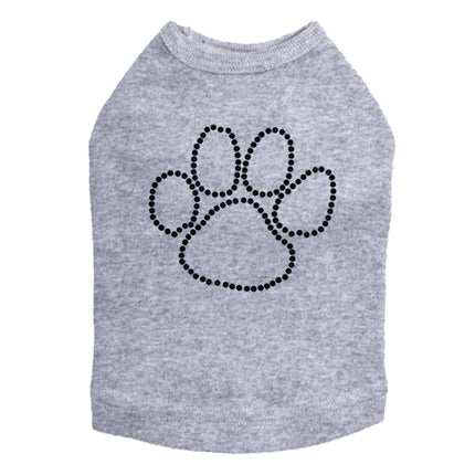 Paw (Black Nailheads) - Dog Tank