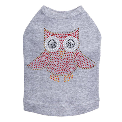 Pink Owl - Dog Tank