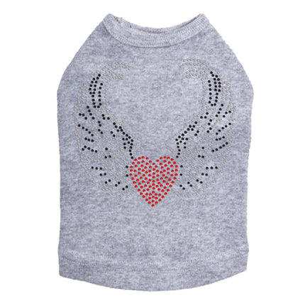 Heart with Wings 1 - Dog Tank