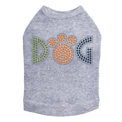 Dog (Rhinestones) - Dog Tank