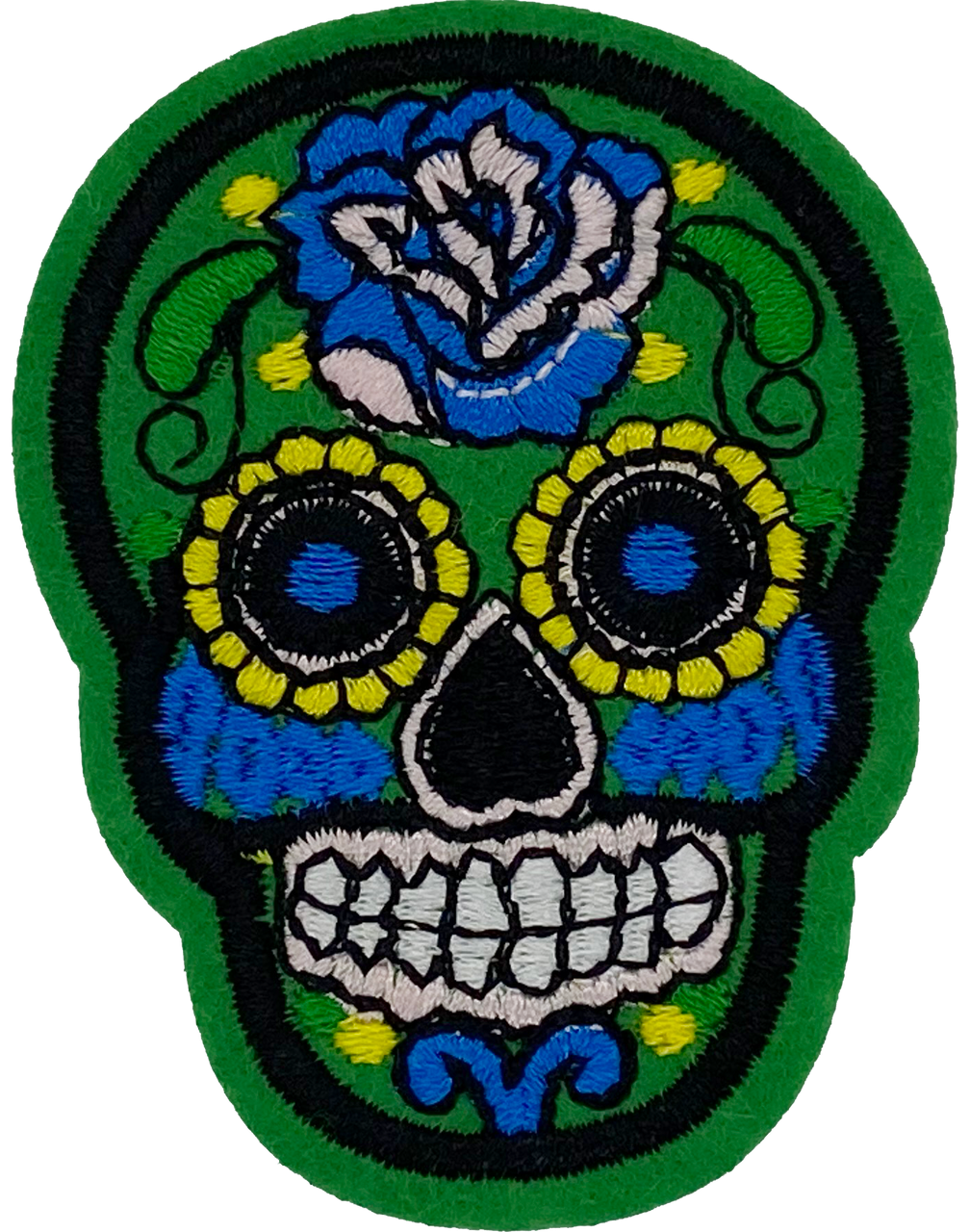 Sugar Skull (Green) Patch