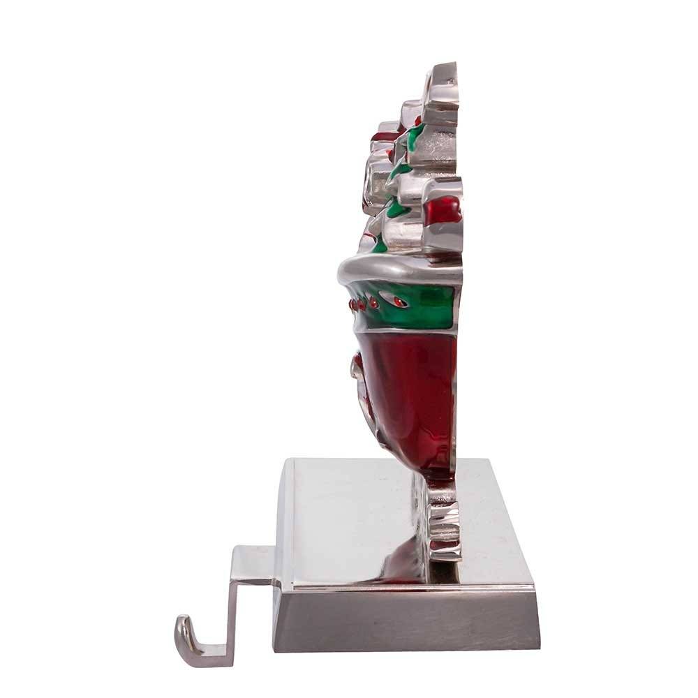 Kurt Adler 7.3-Inch Metal Sleigh Stocking Hanger