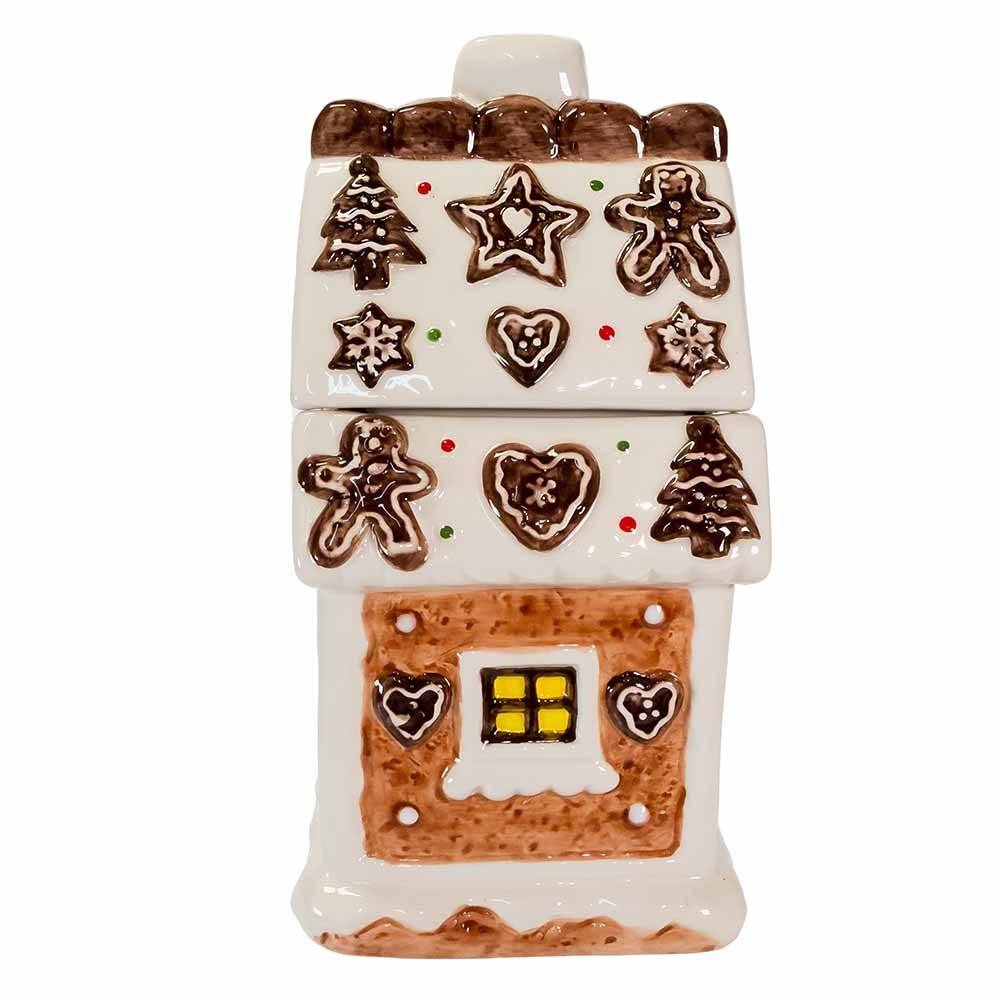 Kurt Adler 10.2-Inch Gingerbread House Cookie Jar