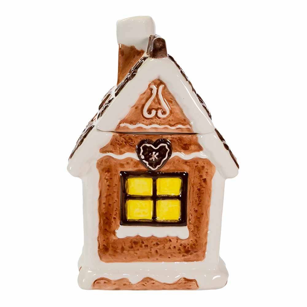 Kurt Adler 10.2-Inch Gingerbread House Cookie Jar