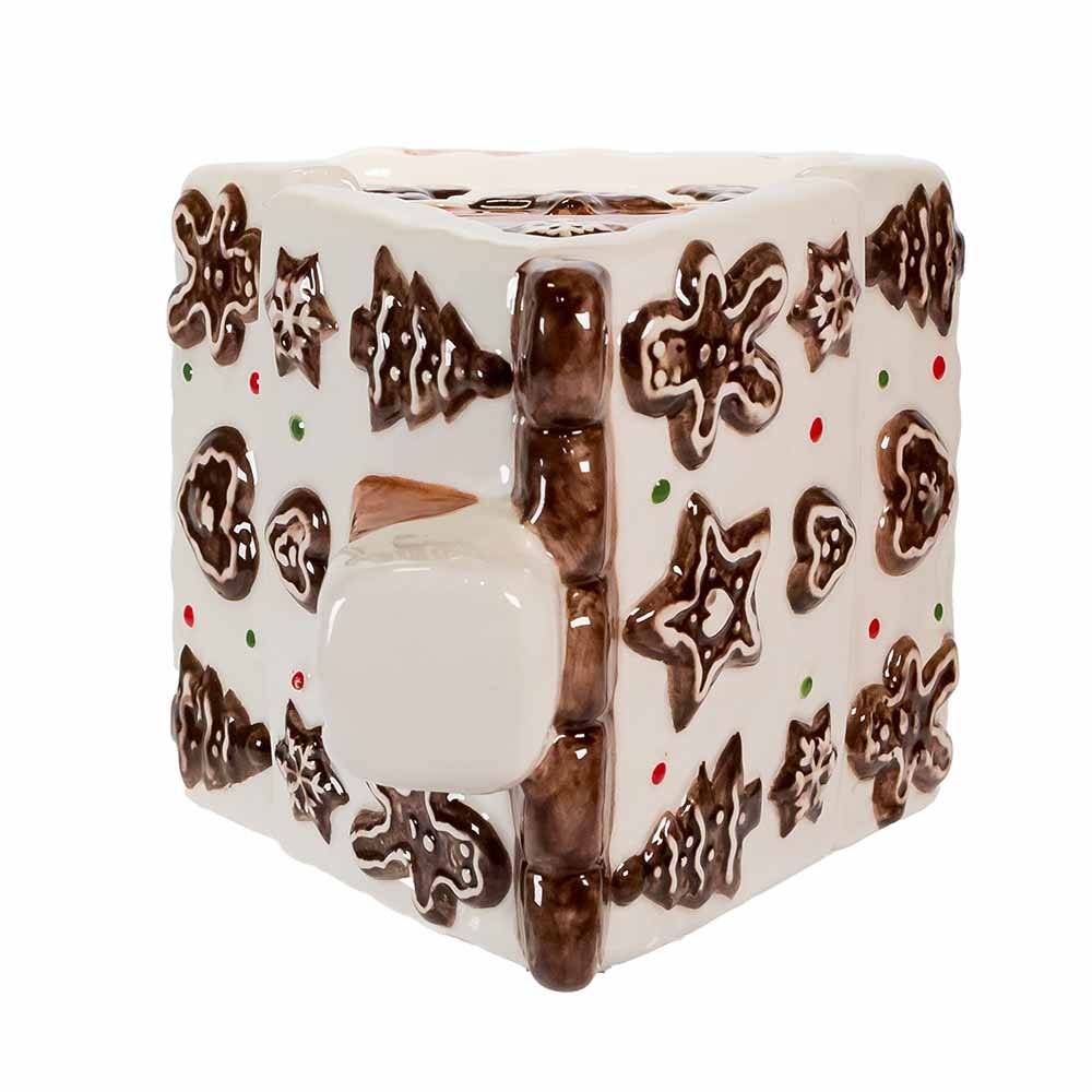 Kurt Adler 10.2-Inch Gingerbread House Cookie Jar