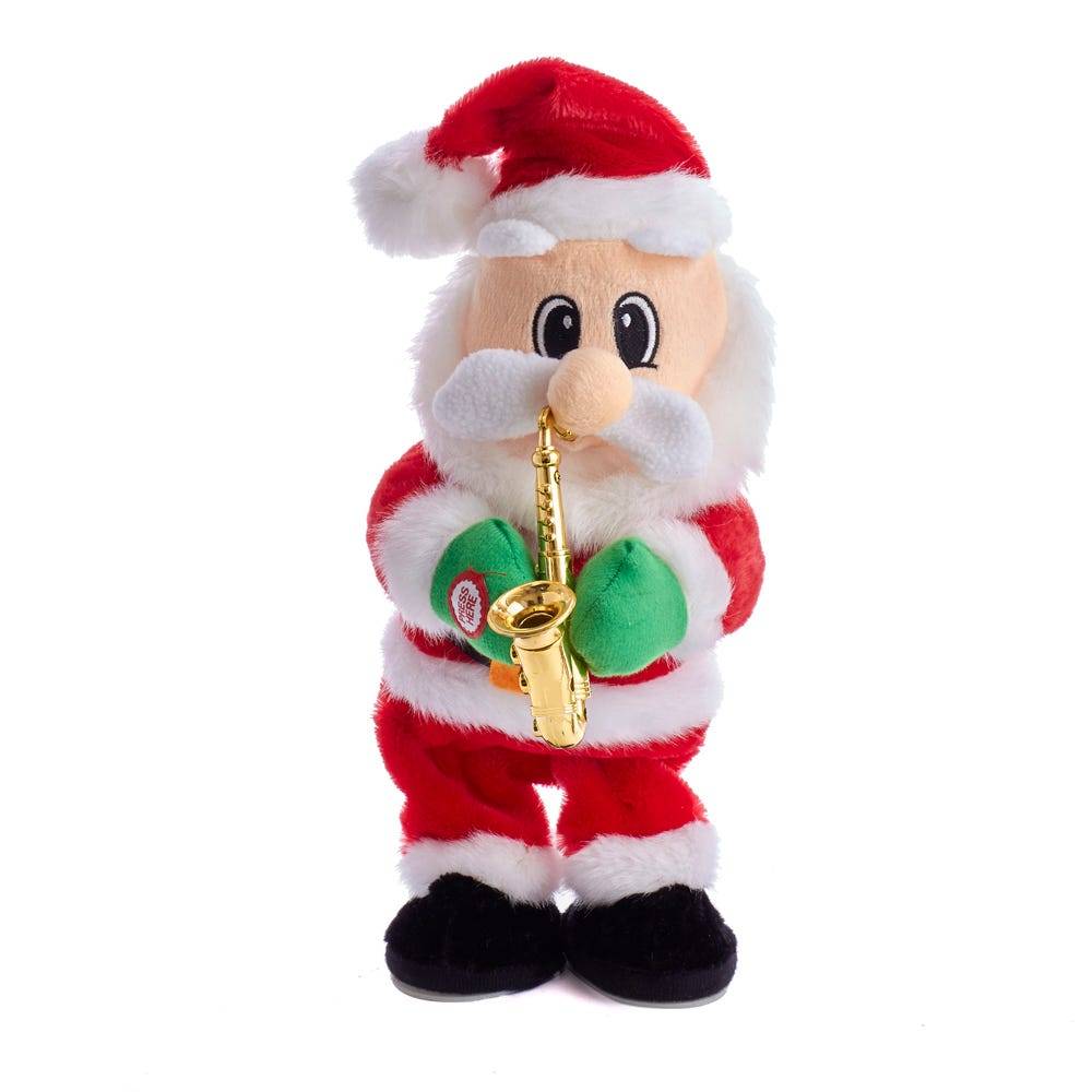 Kurt Adler 14-Inch Battery-Operated Dancing Jazz Santa