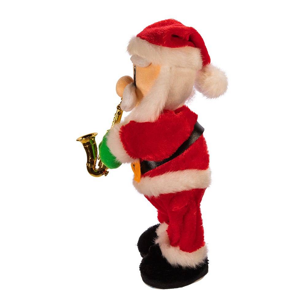 Kurt Adler 14-Inch Battery-Operated Dancing Jazz Santa