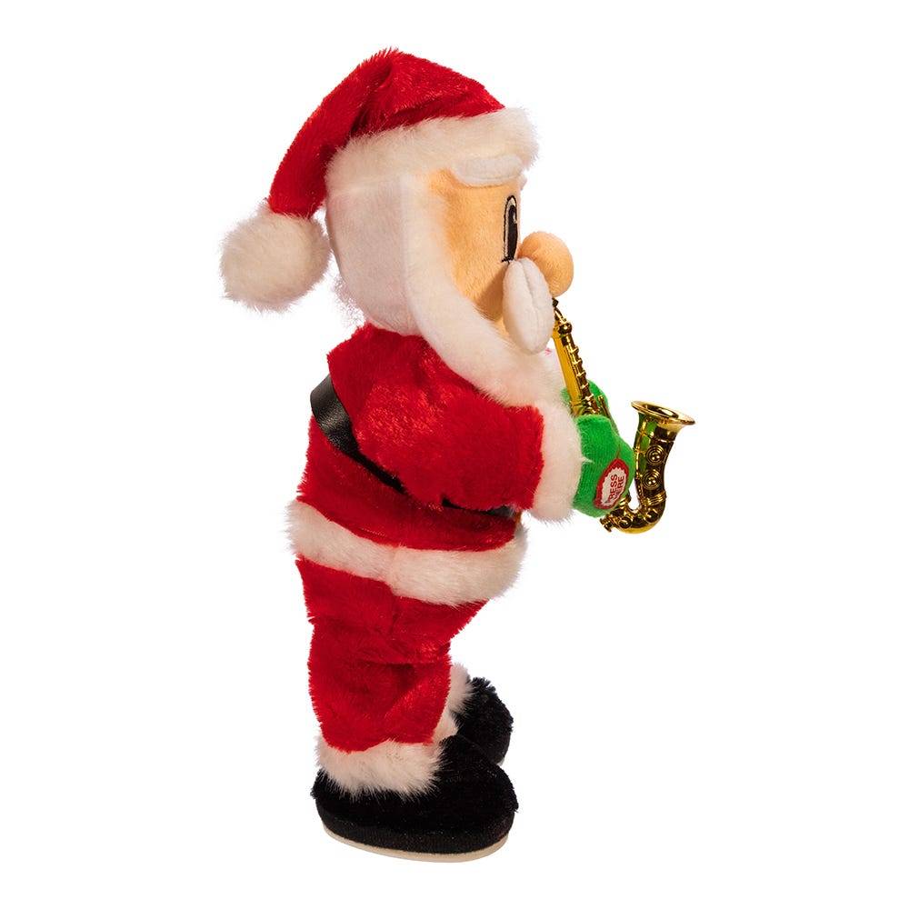 Kurt Adler 14-Inch Battery-Operated Dancing Jazz Santa