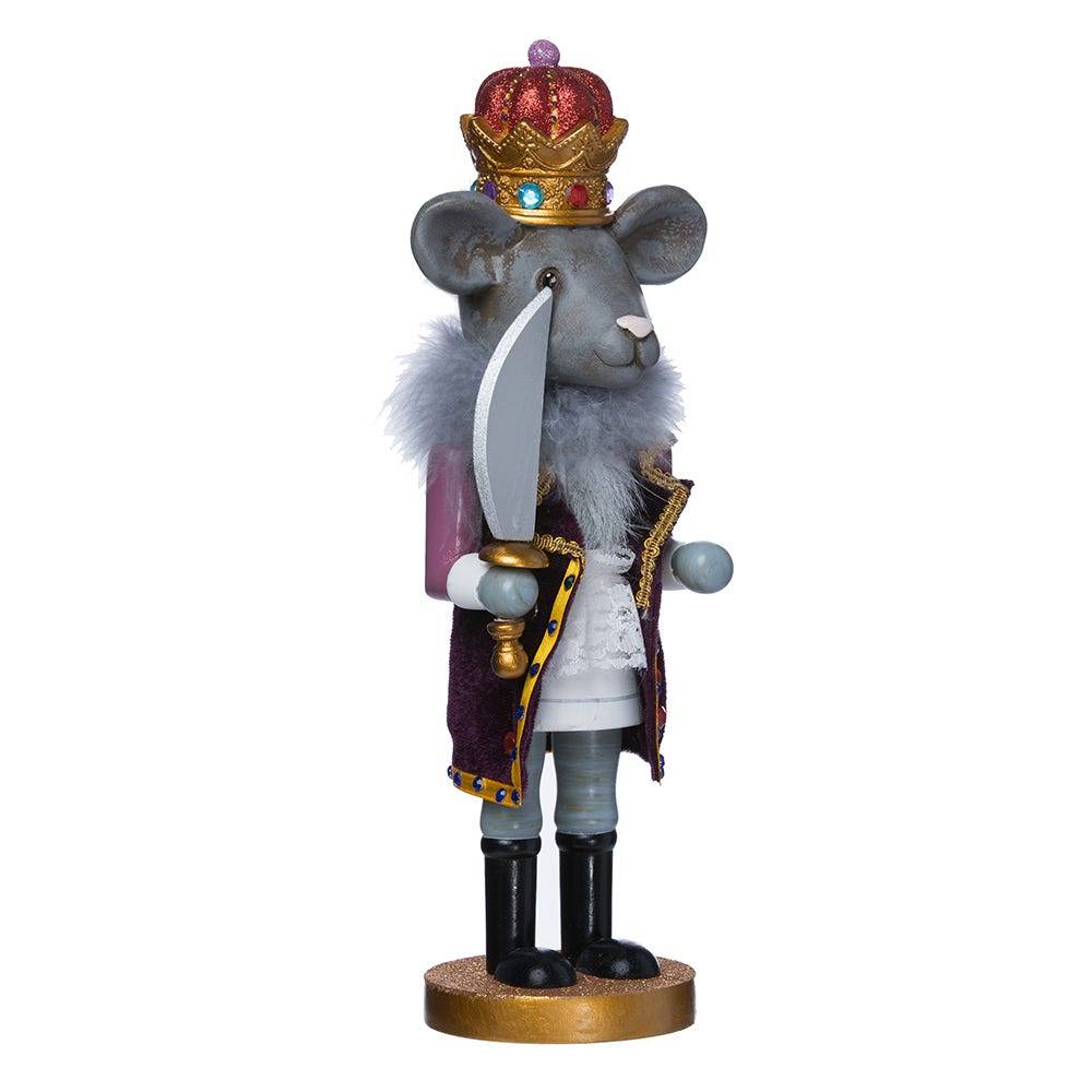 Kurt Adler 12-Inch Hollywood Mouse King Nutcracker