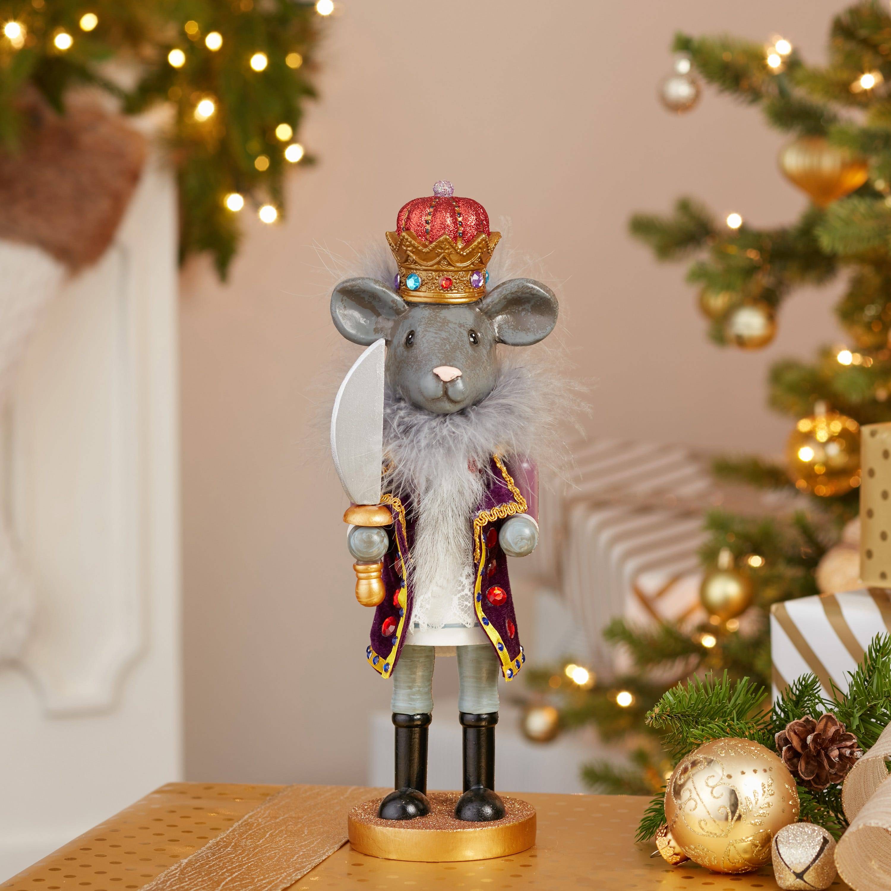 Kurt Adler 12-Inch Hollywood Mouse King Nutcracker