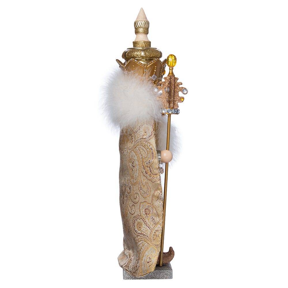 Kurt Adler 18-Inch Hollywood Gold King Nutcracker