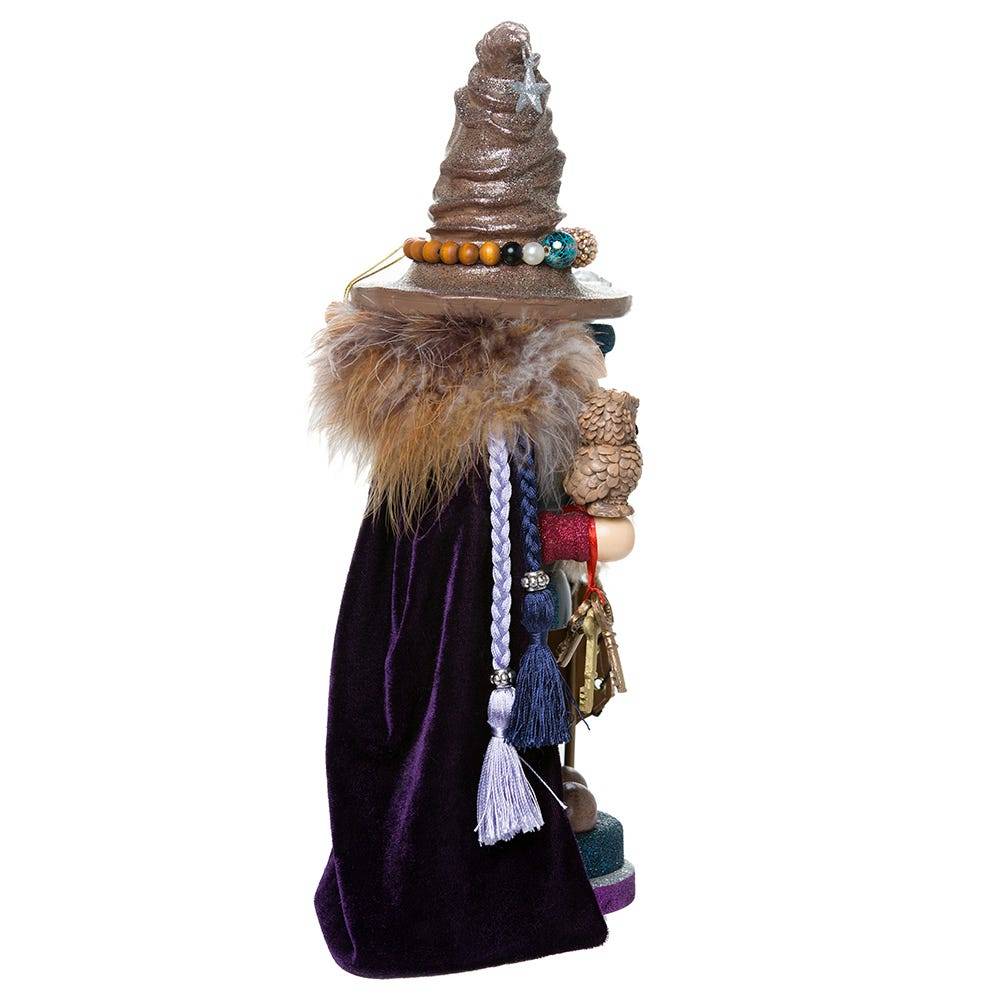 Kurt Adler 15-Inch Hollywood Wizard Nutcracker with Owl