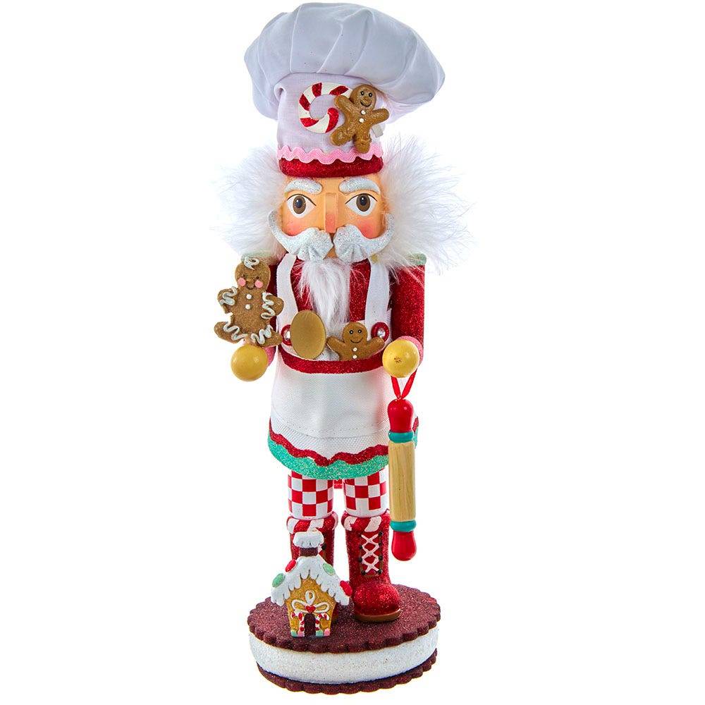 Kurt Adler 15-Inch Gingerbread Chef Nutcracker