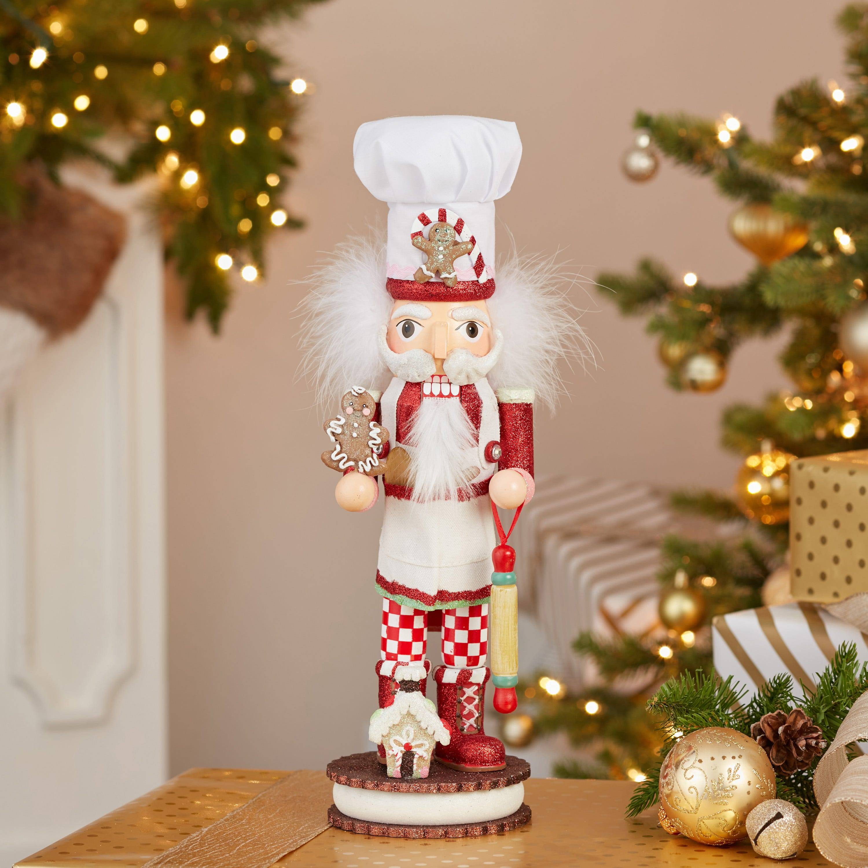 Kurt Adler 15-Inch Gingerbread Chef Nutcracker