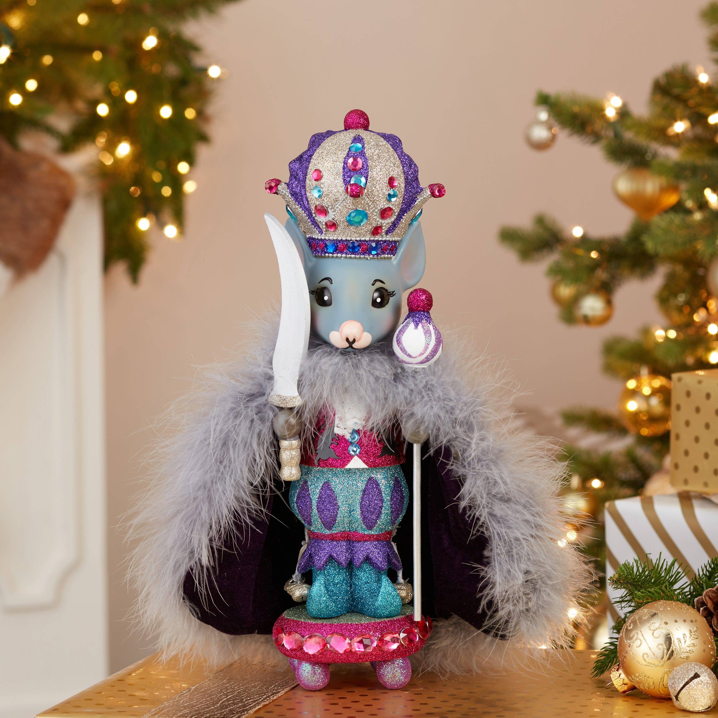 Kurt Adler 15-Inch Hollywood Mouse King Nutcracker