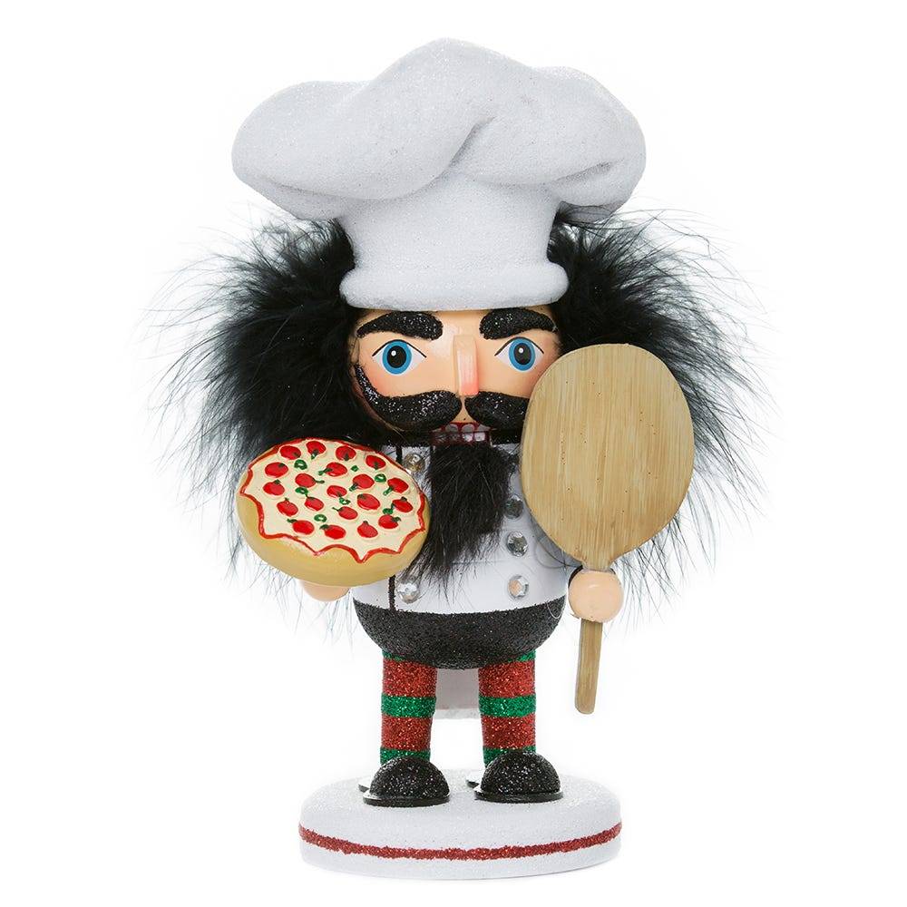 Kurt Adler 8-Inch Hollywood Pizza Guy Nutcracker