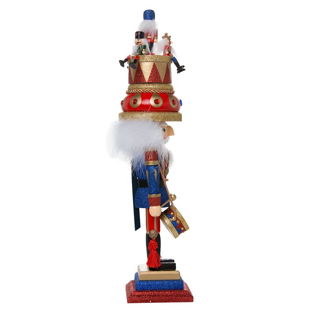 Kurt Adler 20-Inch Hollywood Music Box Hat Nutcracker