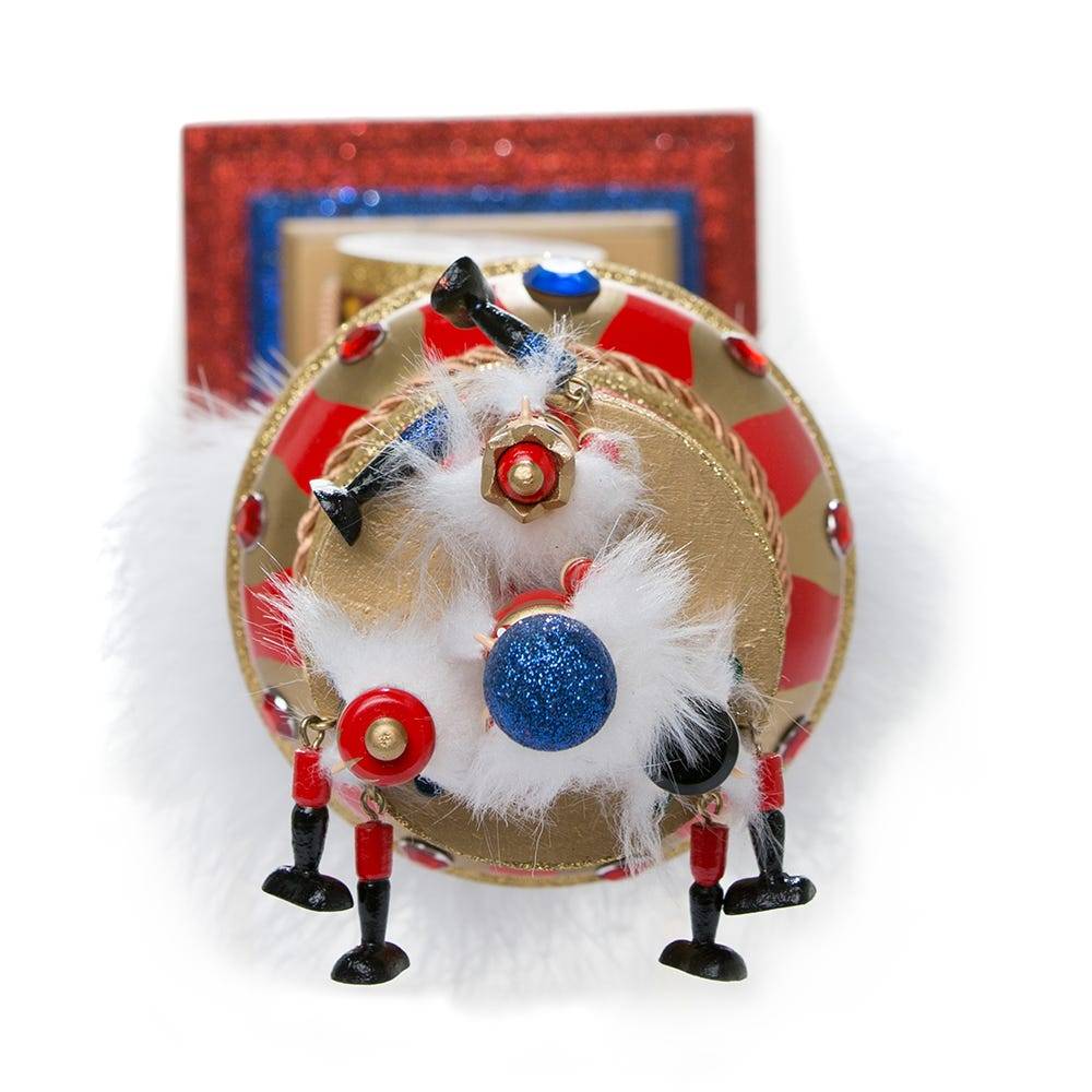 Kurt Adler 20-Inch Hollywood Music Box Hat Nutcracker