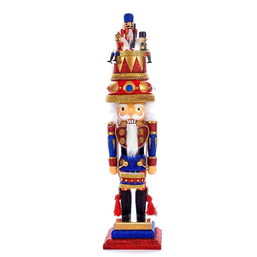 Kurt Adler 20-Inch Hollywood Music Box Hat Nutcracker