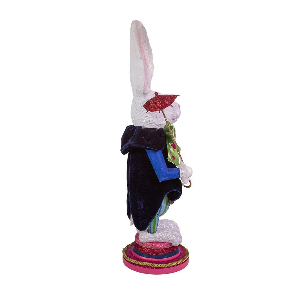 Kurt Adler 18-Inch Hollywood White Rabbit Nutcracker