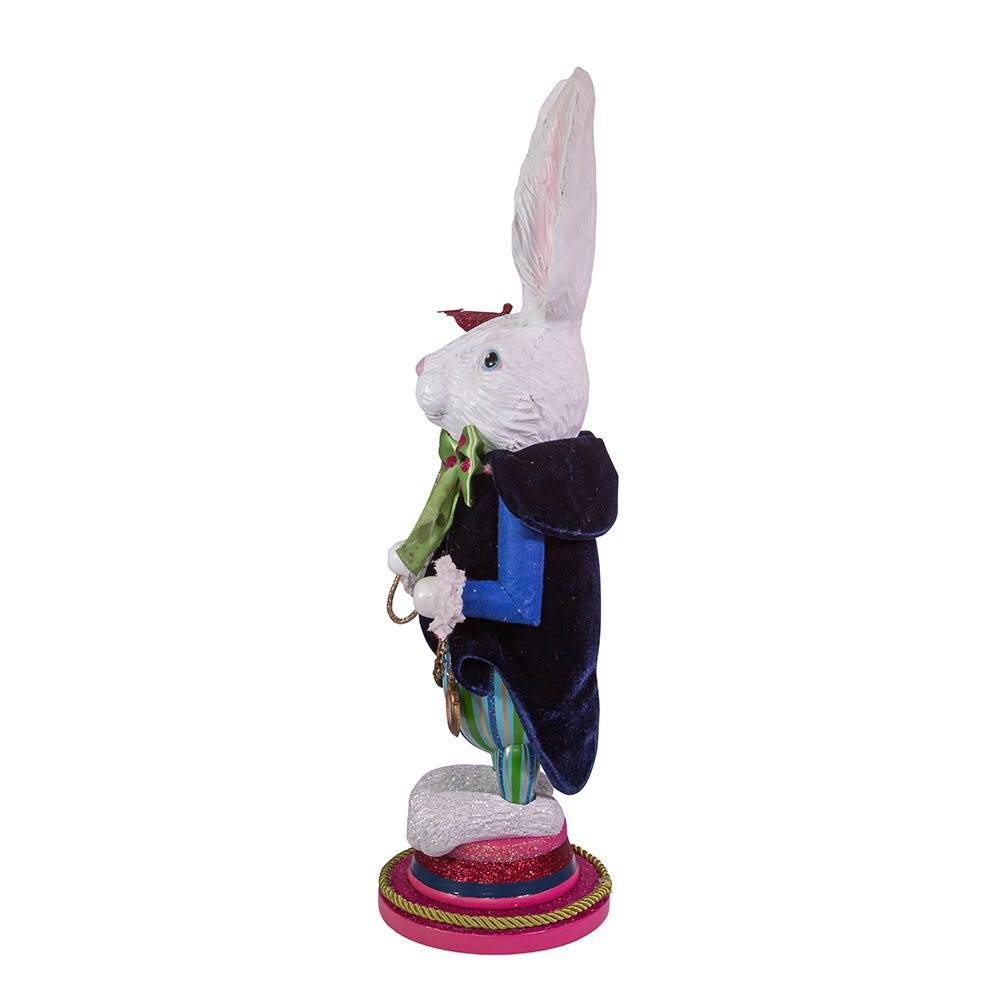 Kurt Adler 18-Inch Hollywood White Rabbit Nutcracker