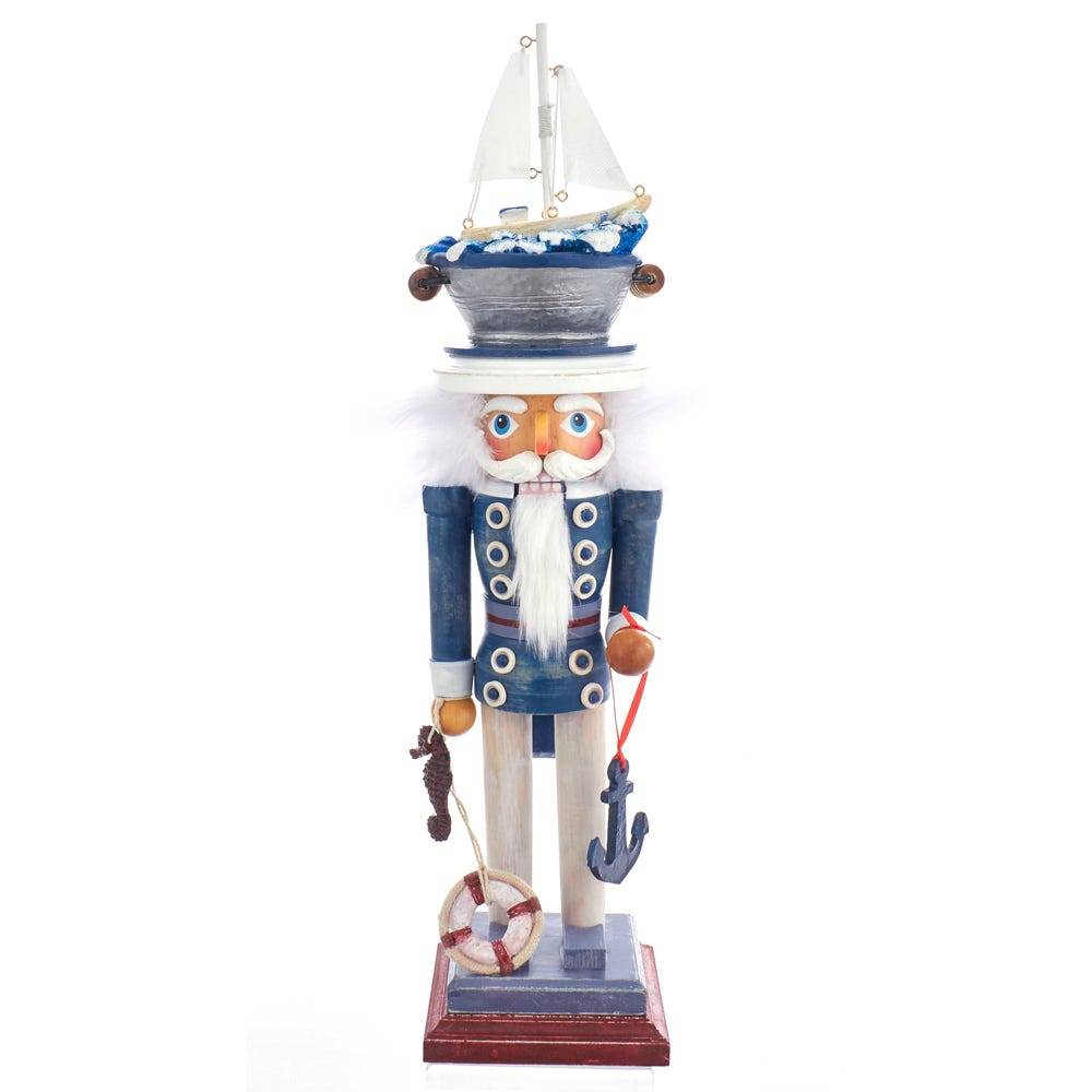 Kurt Adler 18-Inch Hollywood Sea Captain Nutcracker