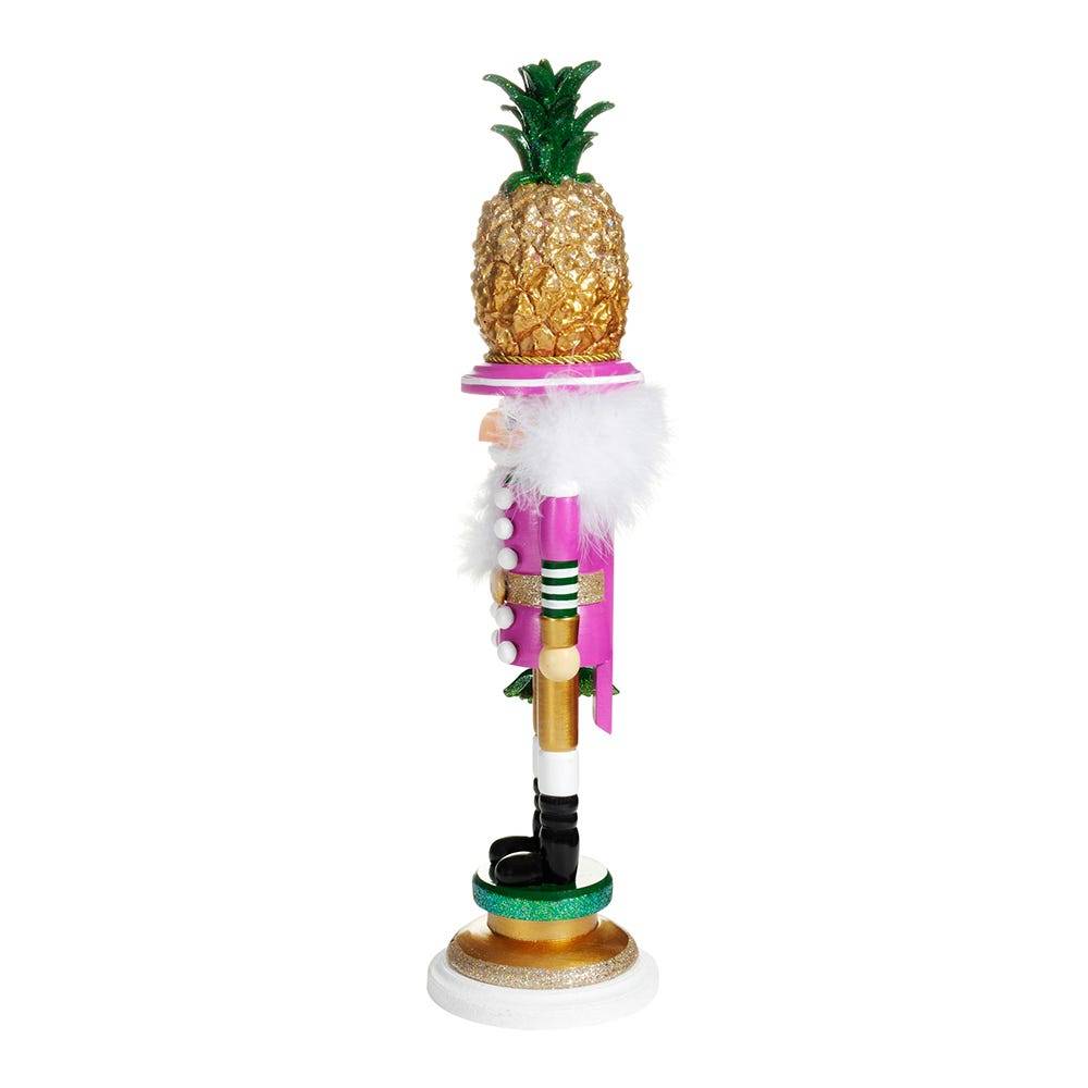 Kurt Adler 19.5-Inch Hollywood Pineapple Hat Nutcracker