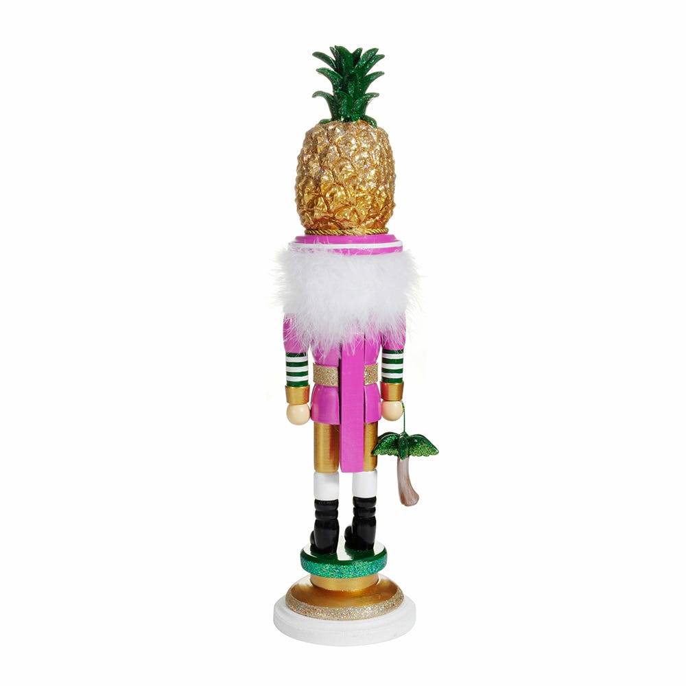 Kurt Adler 19.5-Inch Hollywood Pineapple Hat Nutcracker