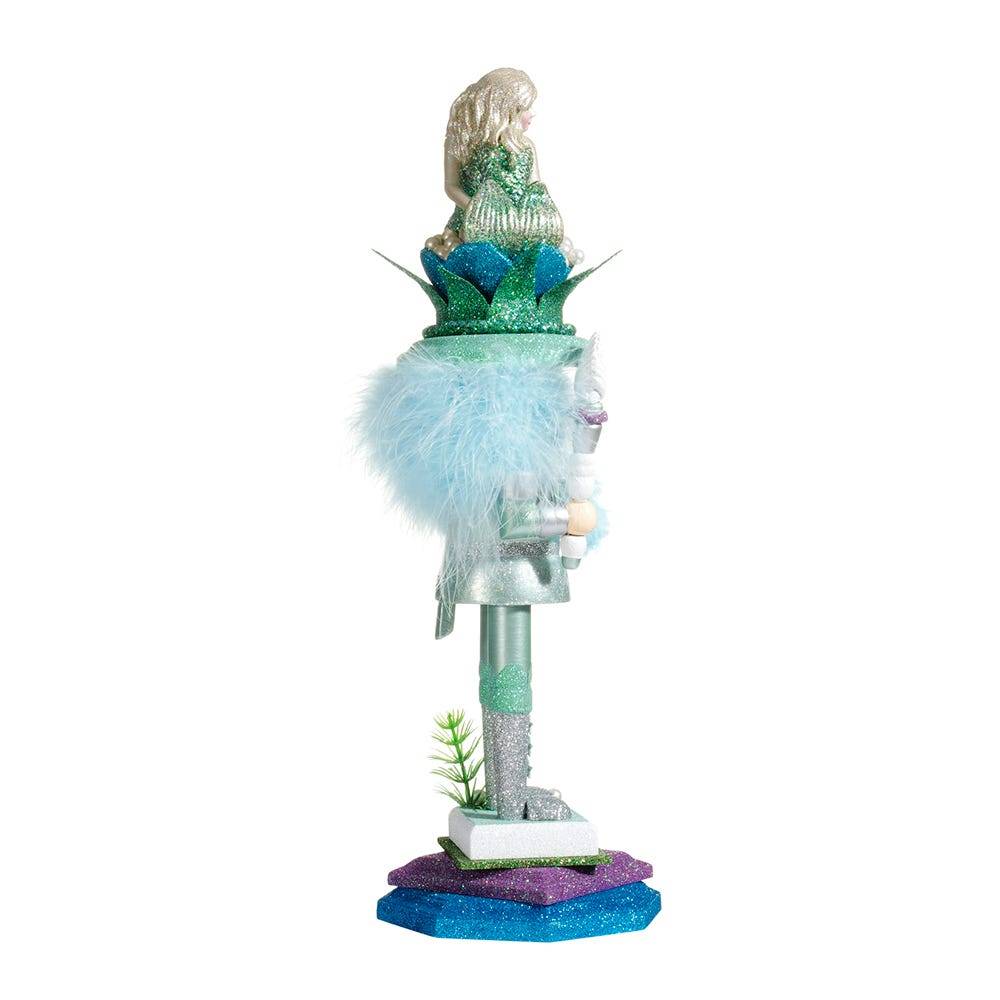 Kurt Adler 17.5-Inch Hollywood Mermaid King Nutcracker