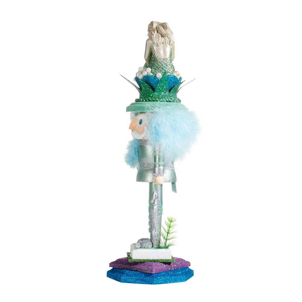 Kurt Adler 17.5-Inch Hollywood Mermaid King Nutcracker