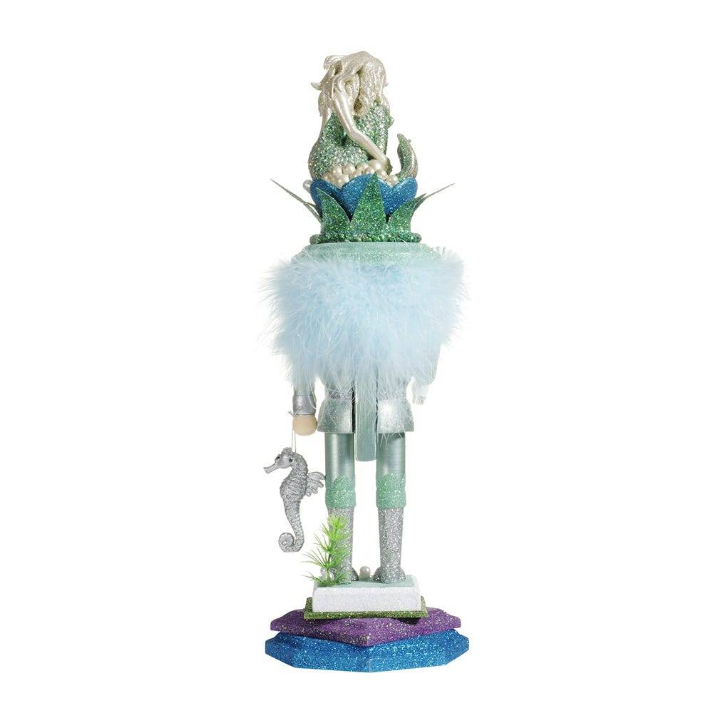 Kurt Adler 17.5-Inch Hollywood Mermaid King Nutcracker