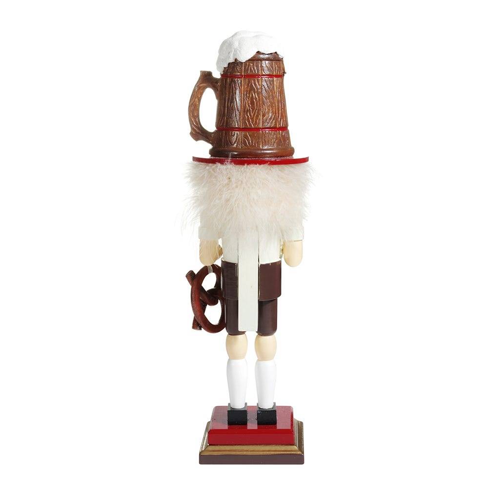 Kurt Adler 17.5-Inch Hollywood Beer and Pretzel Nutcracker