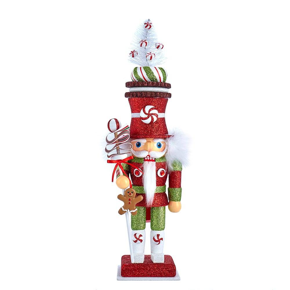 Kurt Adler 13.5-Inch Hollywood Candy Soldier Nutcracker